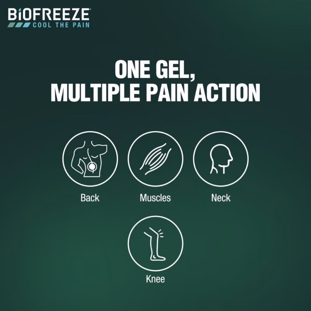 Biofreeze Pain Relief Gel Tube 118ml 5