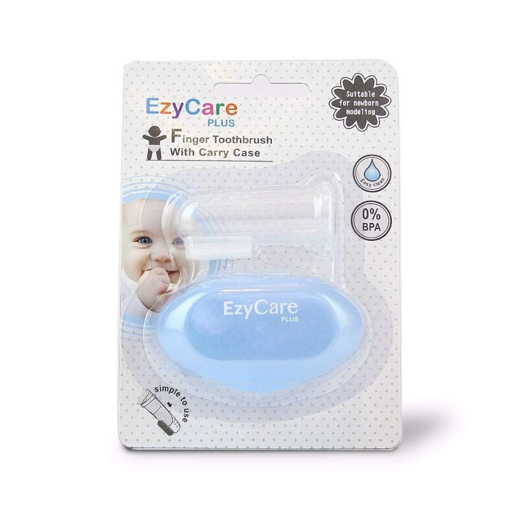 ​EzyCare Finger Toothbrush with Carry Case 2
