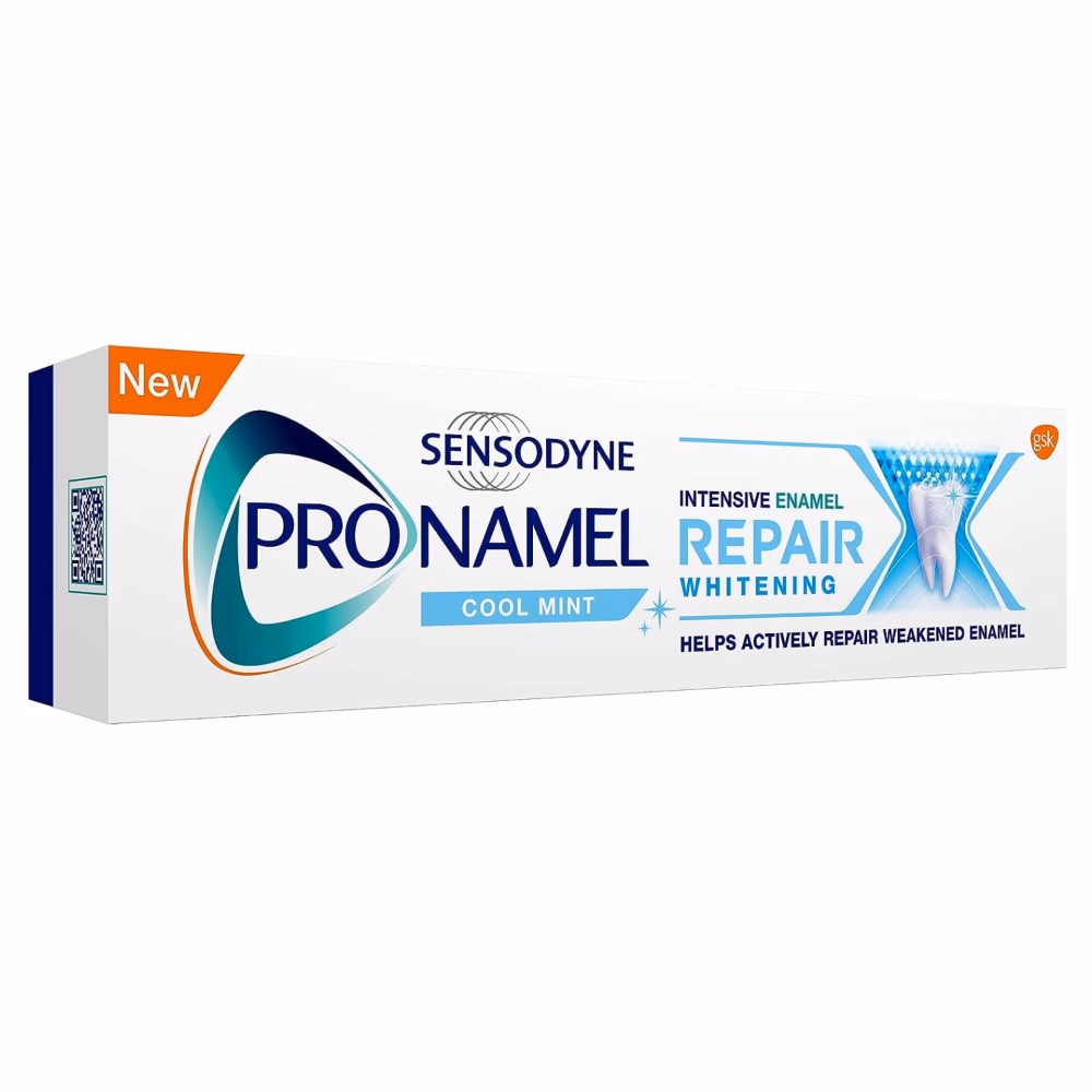  Sensodyne Pronamel Intensive Repair Whitening Cool Mint Toothpaste 75ml  2