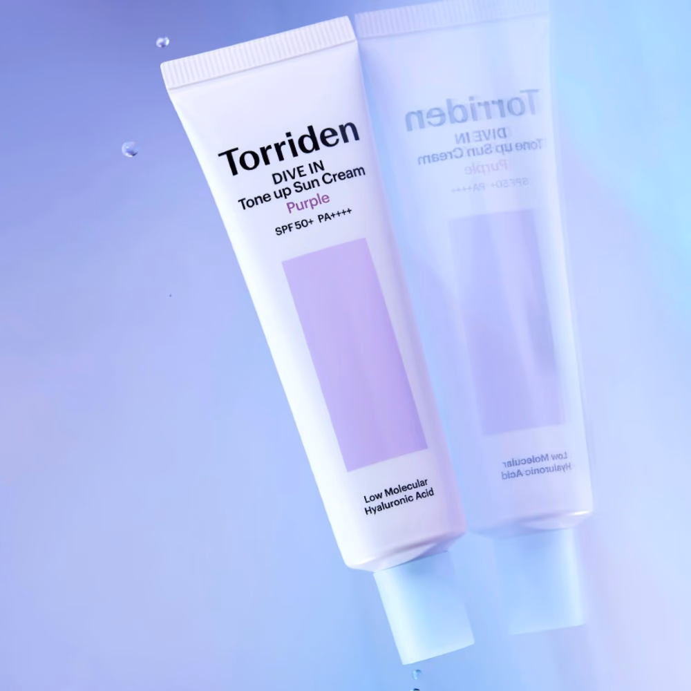 Torriden Dive In Tone Up SPF50 Sun Cream Purple 60ml 3