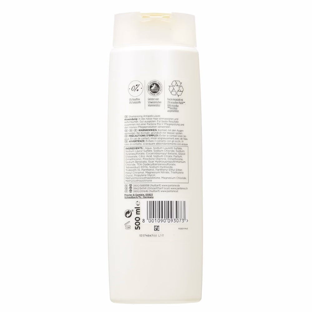 Pantene Anti-Dandruff Shampoo 500ml 2