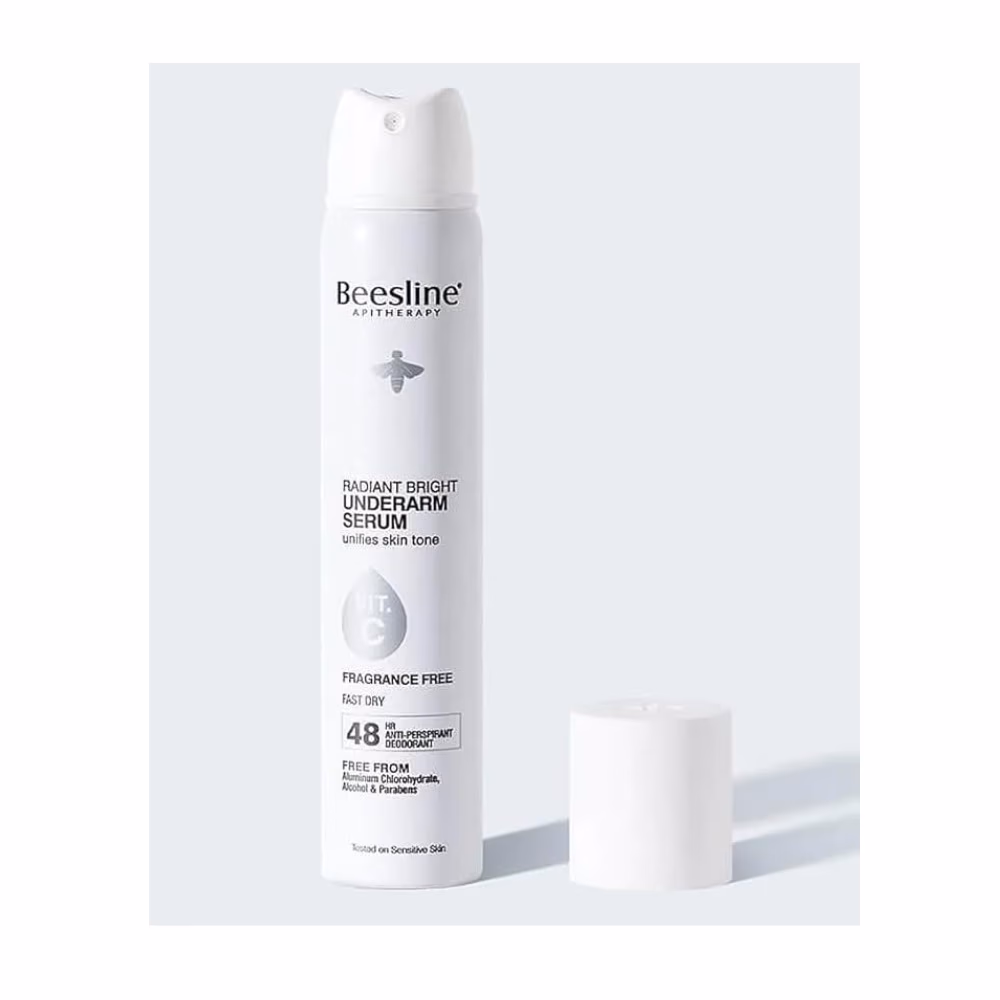 Beesline Radiant Bright Underarm Serum Fragrance Free 150ml 4