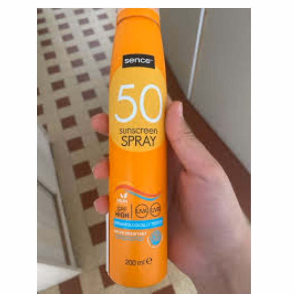 Sence Sunscreen Spray SPF 50 200ml 2