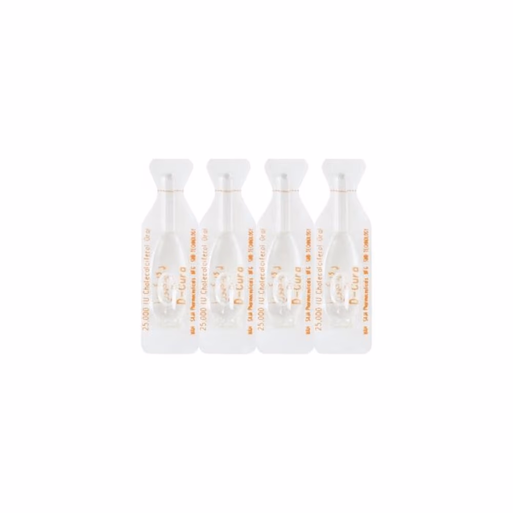 D Cura 25,000 IU Oral Ampoules 2