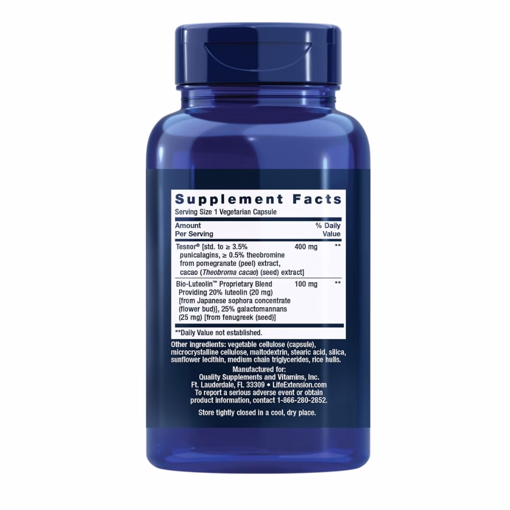 Life Extension Testosterone Elite 30 Vegetarian Capsules 2