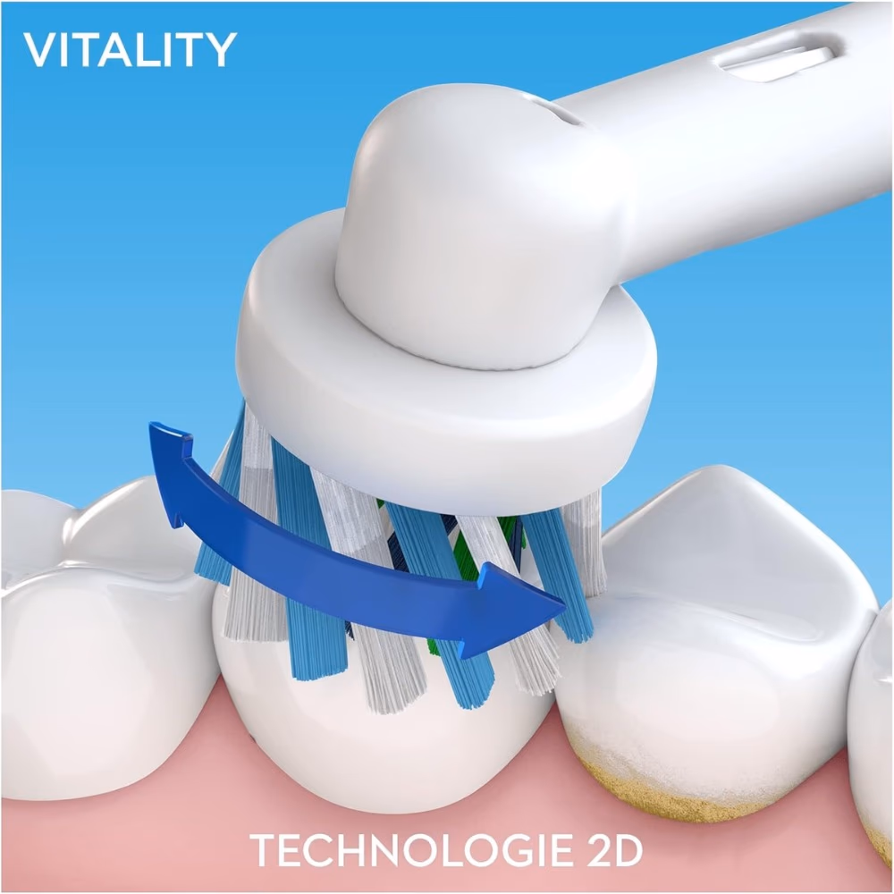 Oral-B Vitality 100 Toothbrush White 4131 4