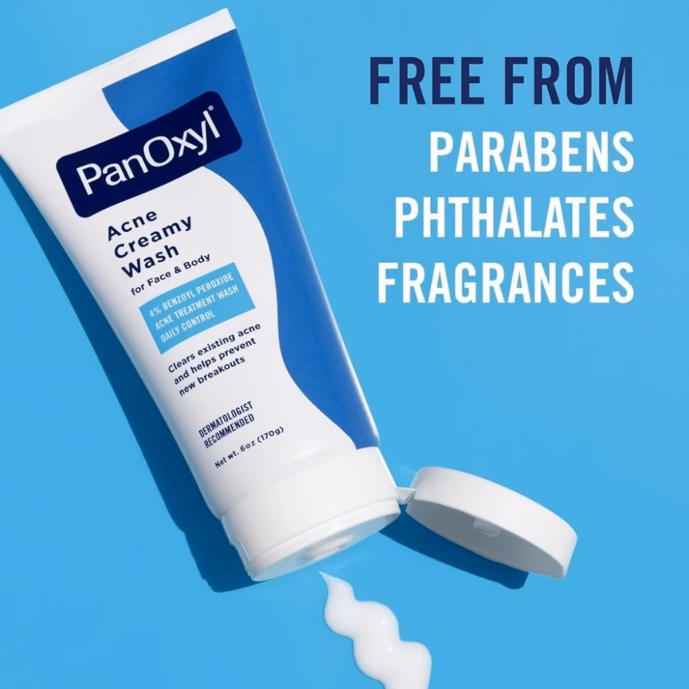 PANOXYL Acne Creamy Wash 170g  3