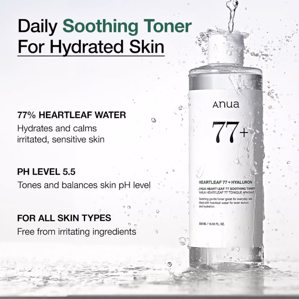 Anua 77+ Heartleaf Soothing Toner 150ml 3
