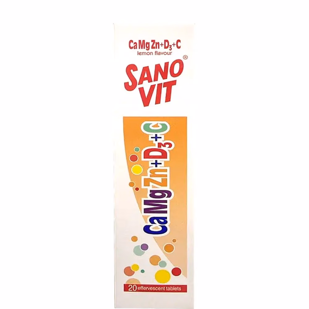 Sanovit Calcium Mag Zinc + Vitamin D3 + C Tablet 20s 2
