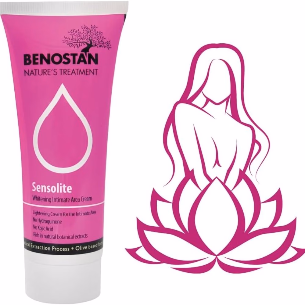 Benostan Sensolite Whitening Intimate Area Cream 50ml 3