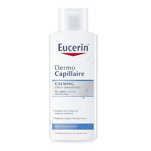 Eucerin Dermo Capillaire Calming Urea Shampoo Dry Itchy Scalp 250ml 2