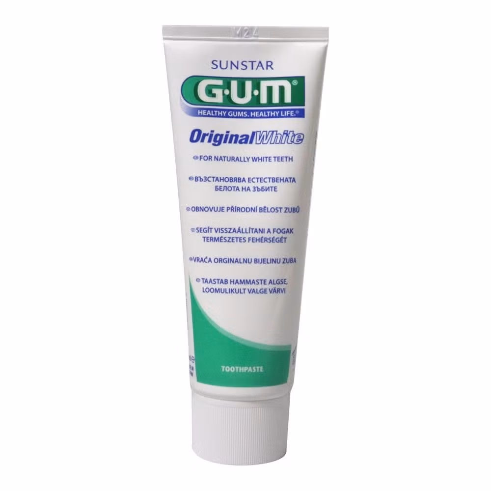GUM Original White Toothpaste 75ml with Fluoride 3