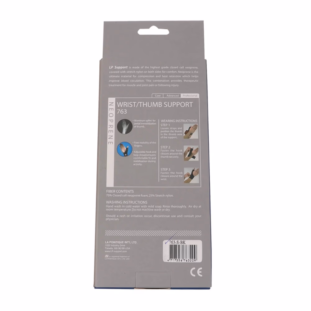 LP 763 Wrist and Thumb Support – XL Size for Comfort, Protection & Healing 2