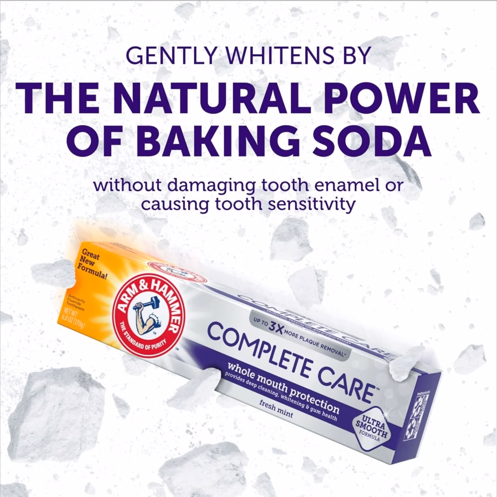 ARM and HAMMER Complete Care Fresh Mint Toothpaste 170g 3