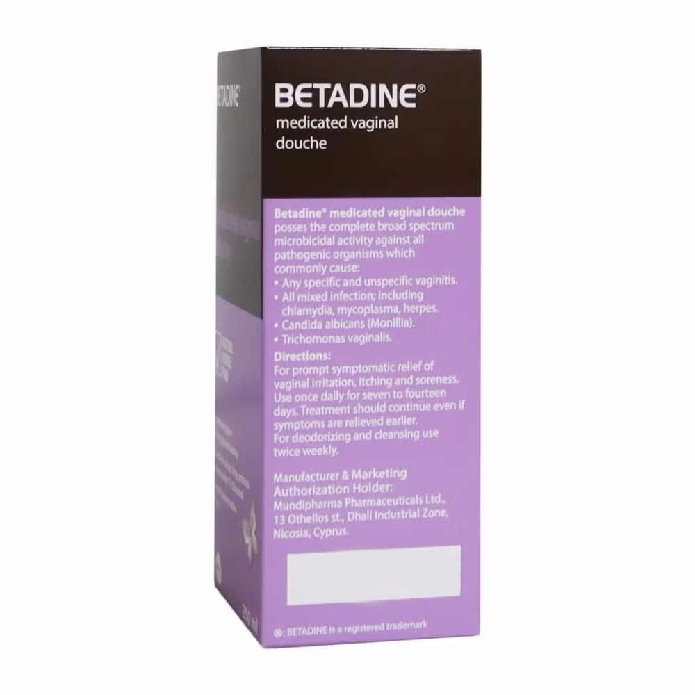 Betadine Vaginal Douche 250ml 2
