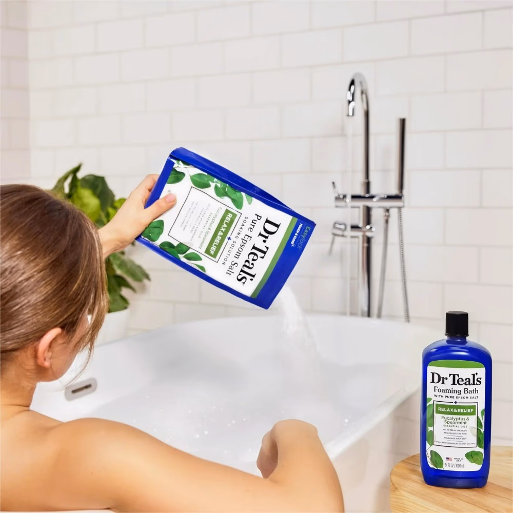 Dr Teals Epsom Salt Eucalyptus Spearmint 1.36kg 5