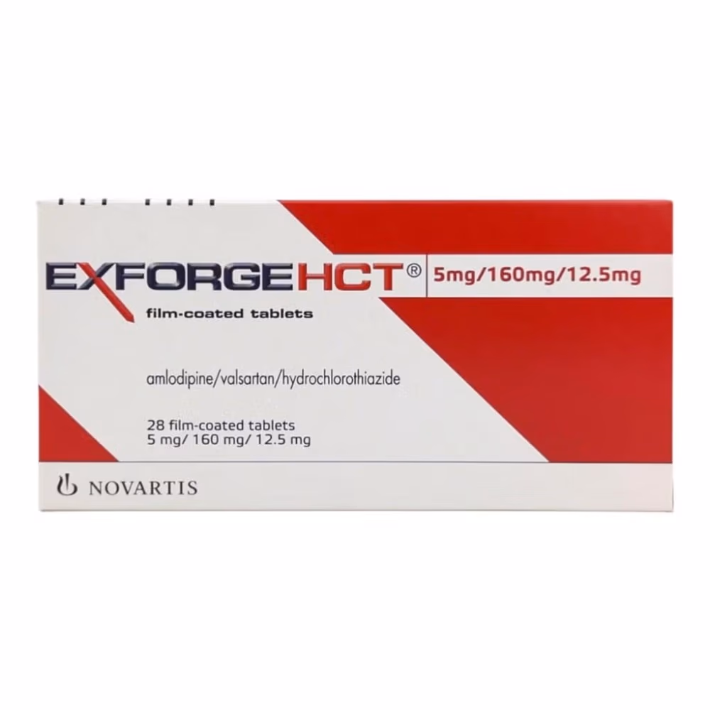 Exforge HCT 5mg/160mg/12.5mg Tablet | Pack of 28 2