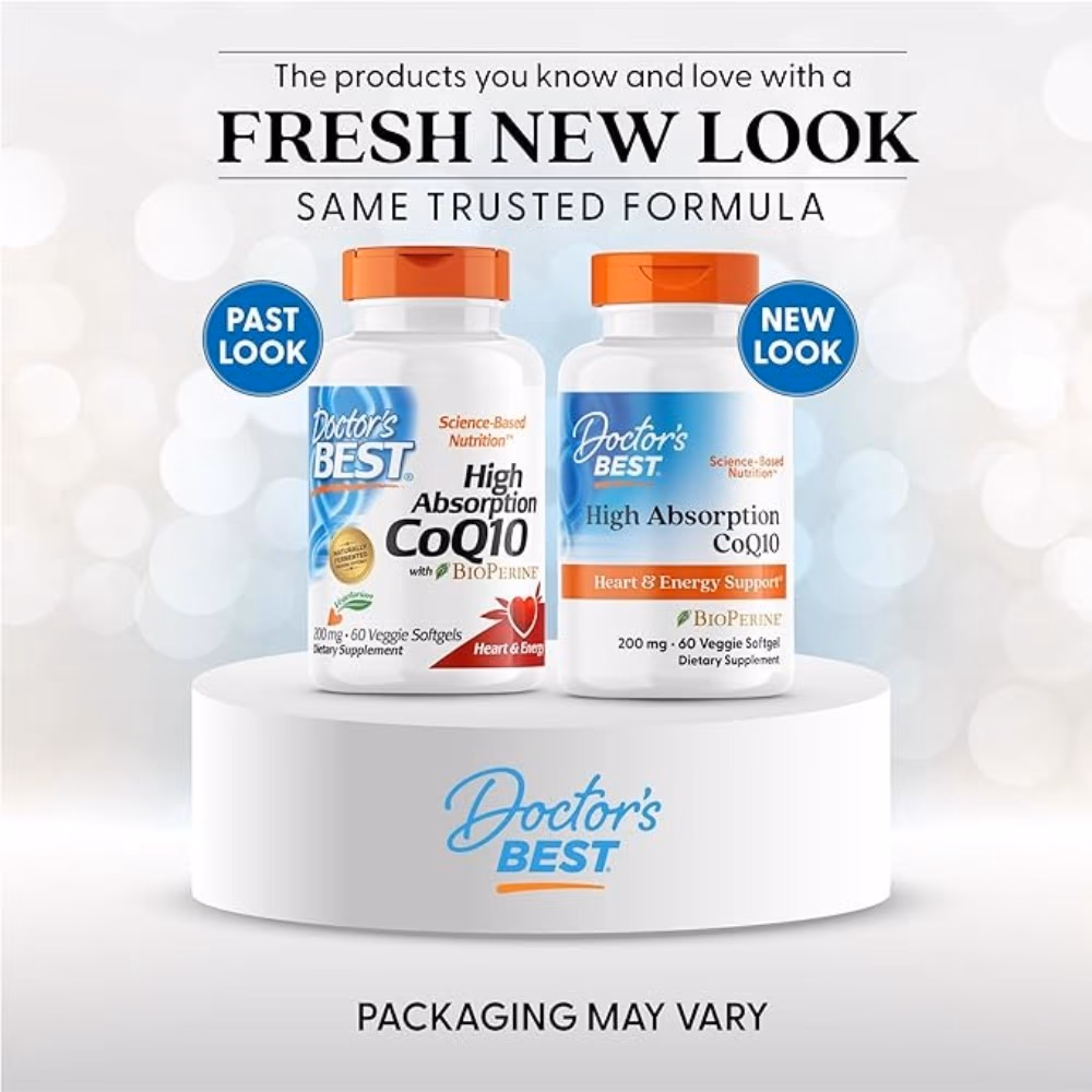 Doctor's Best CoQ10 200mg, 60 Softgels 2