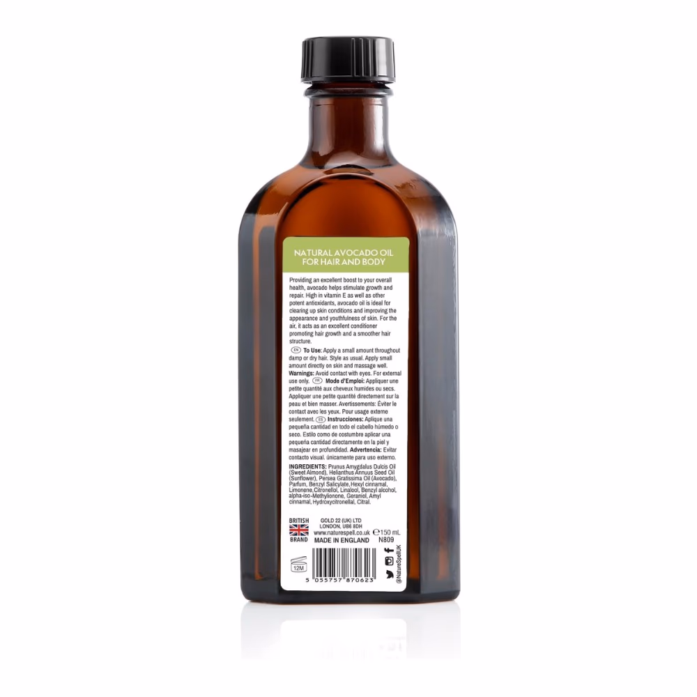 Nature Spell Natural Avocado Oil 150ml 2