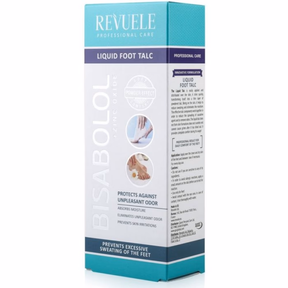 Revuele Bisabolol Liquid Foot Talc 80ml 3