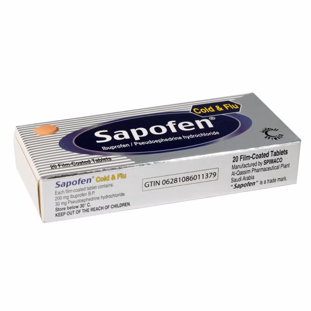 Sapofen 400mg Tablets 20s 3