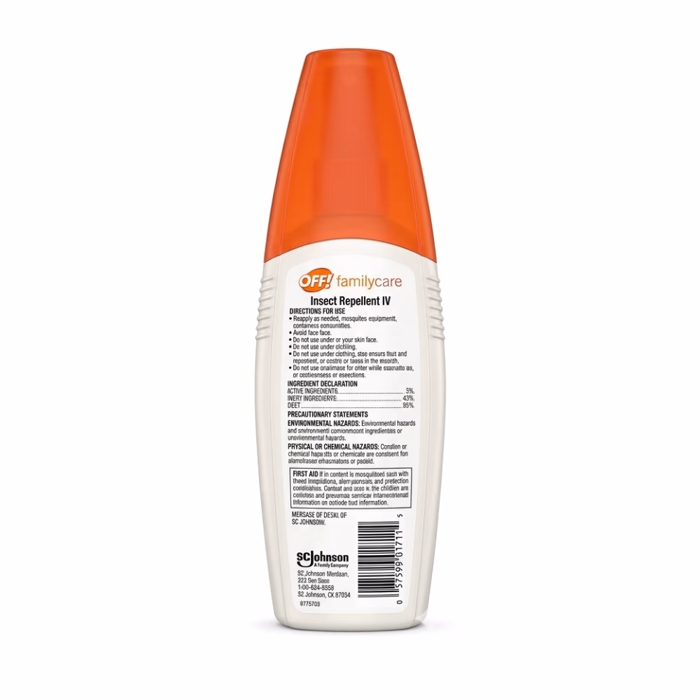 OFF FamilyCare Insect Repellent Spray 177ml 3