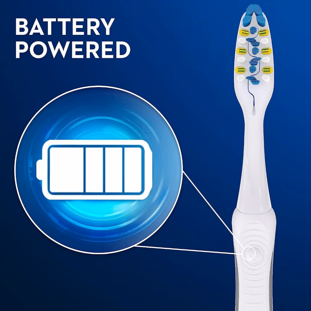 Oral-B Pulsar 3D White Luxe Toothbrush with Battery Medium 2