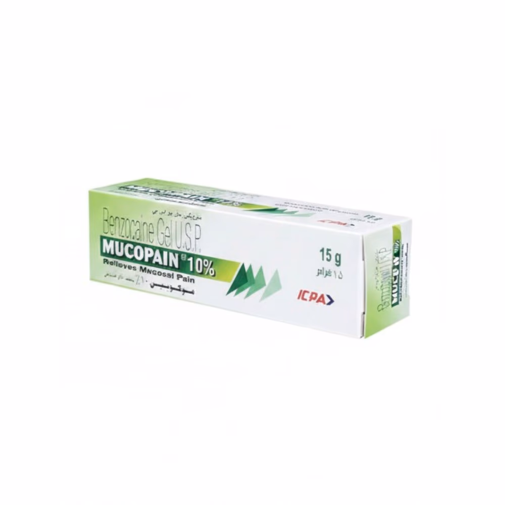 Mucopain 10% Gel 15g 3