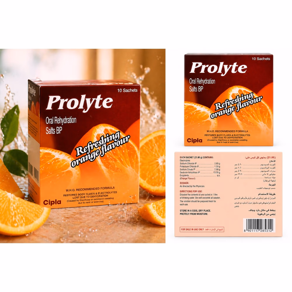 Prolyte ORS Orange 4.2g Sachets 2