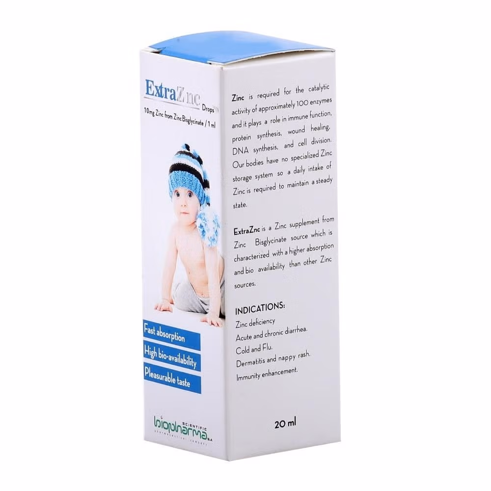 ExtraZnc Zinc Drops 10mg/1ml - 20ml 3