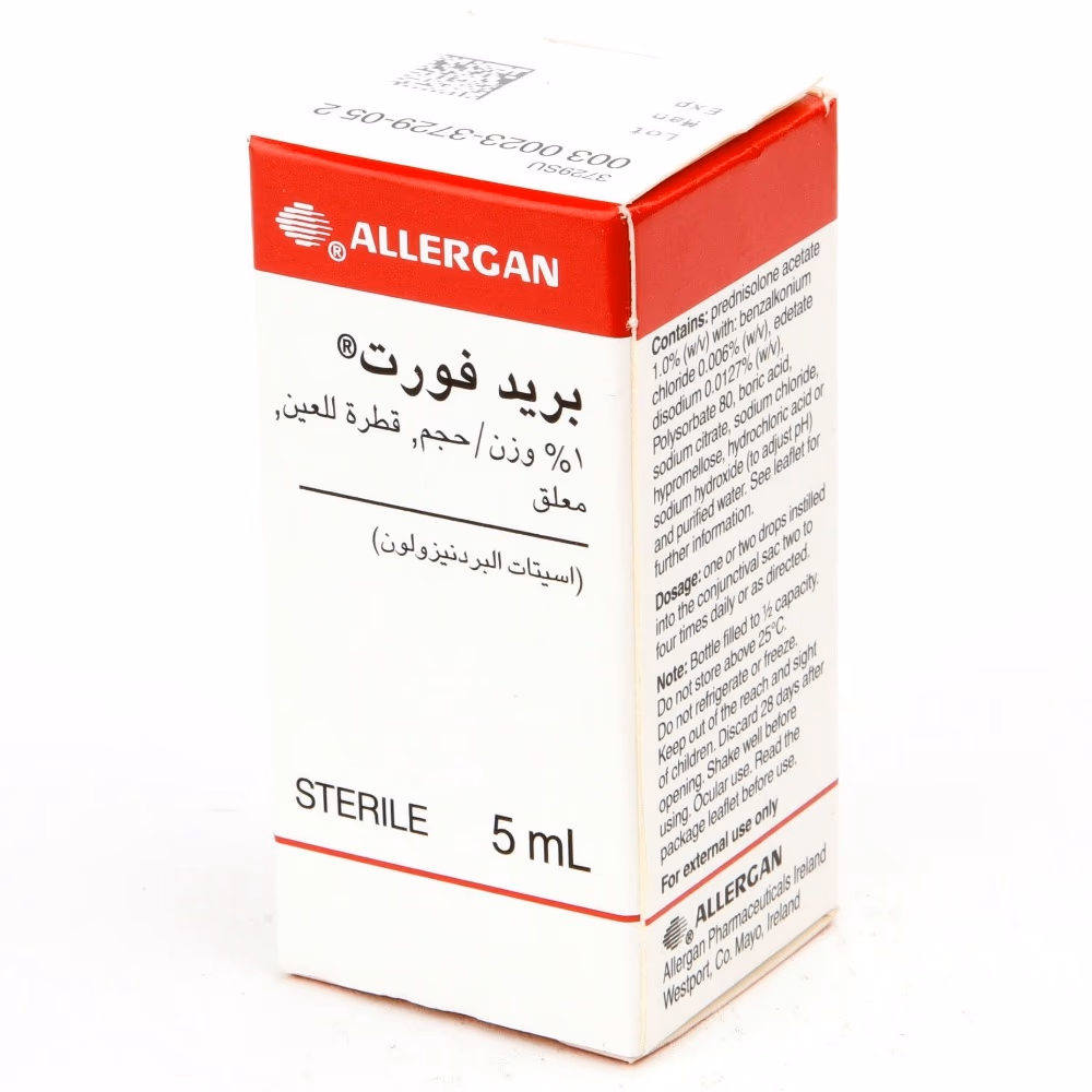 Pred Forte 1% Eye Drops 5ml 3