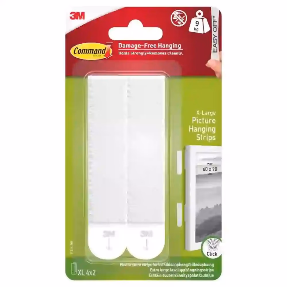 3M Command Picture Hanging Strips Large 4s 3