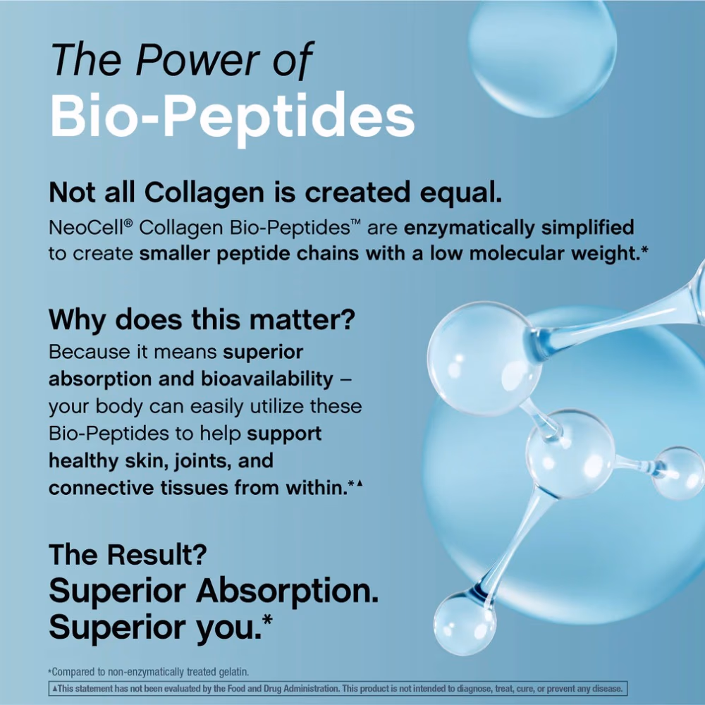 NeoCell Collagen Biopeptides Protein Grass Fed 567g 5