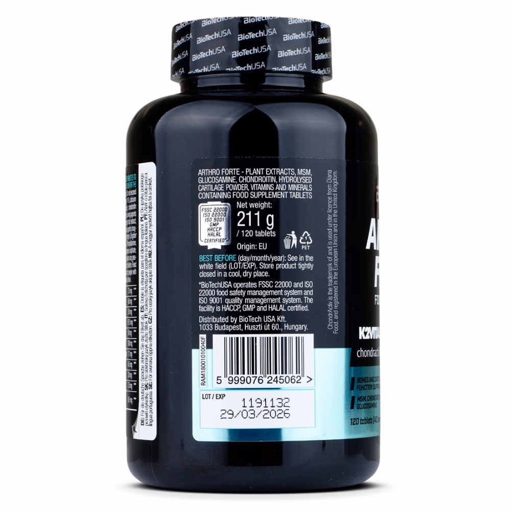 BioTechUSA Arthro Forte Tablets 120s 4