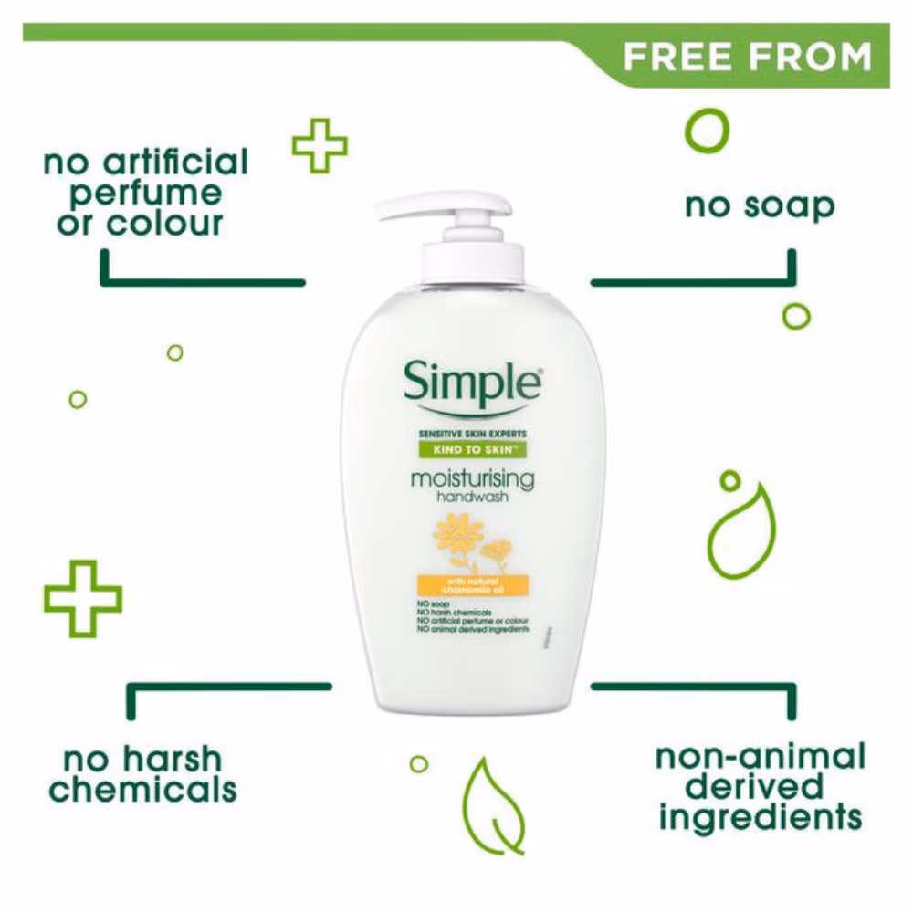 Simple Moisturising Hand Wash 250ML 3