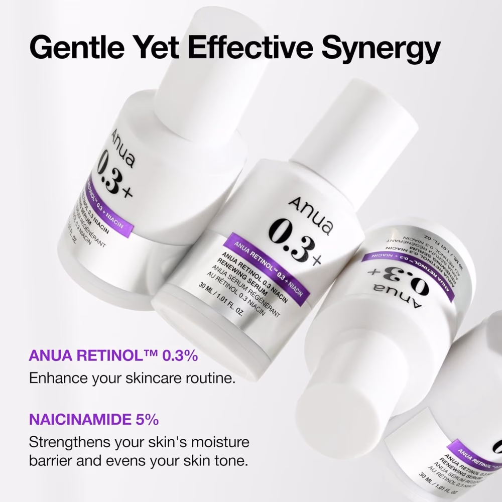 ANUA Nano Retinol 0.3% + Niacin Renewing Serum 30ml 5