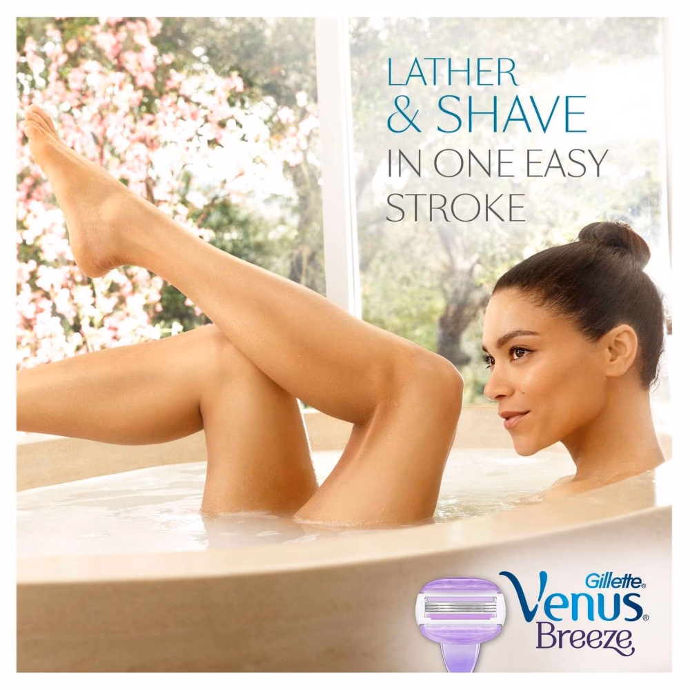 Gillette Venus Breeze Comfort Glide 2S 3