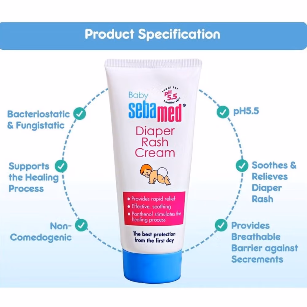 Sebamed Diaper Rash Cream 100ml 4