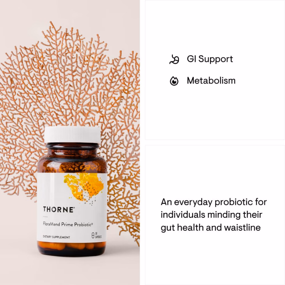 Thorne FloraMend Prime Probiotic – 30 Capsules 3