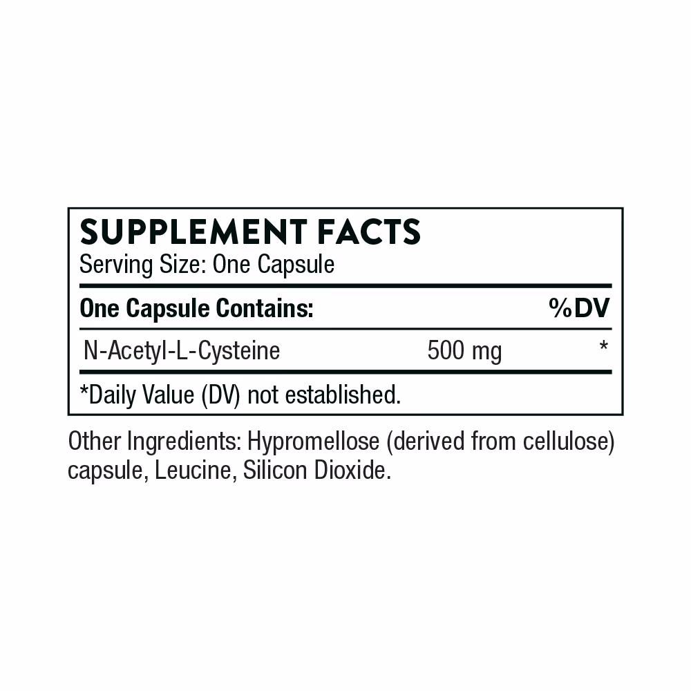 Thorne NAC – 90 Capsules 2