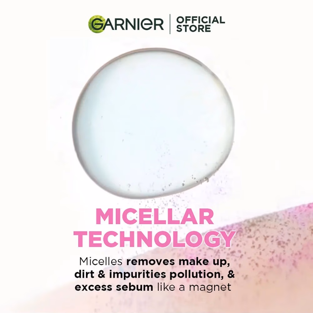 Garnier SkinActive Micellar Water Pink 400ml 4