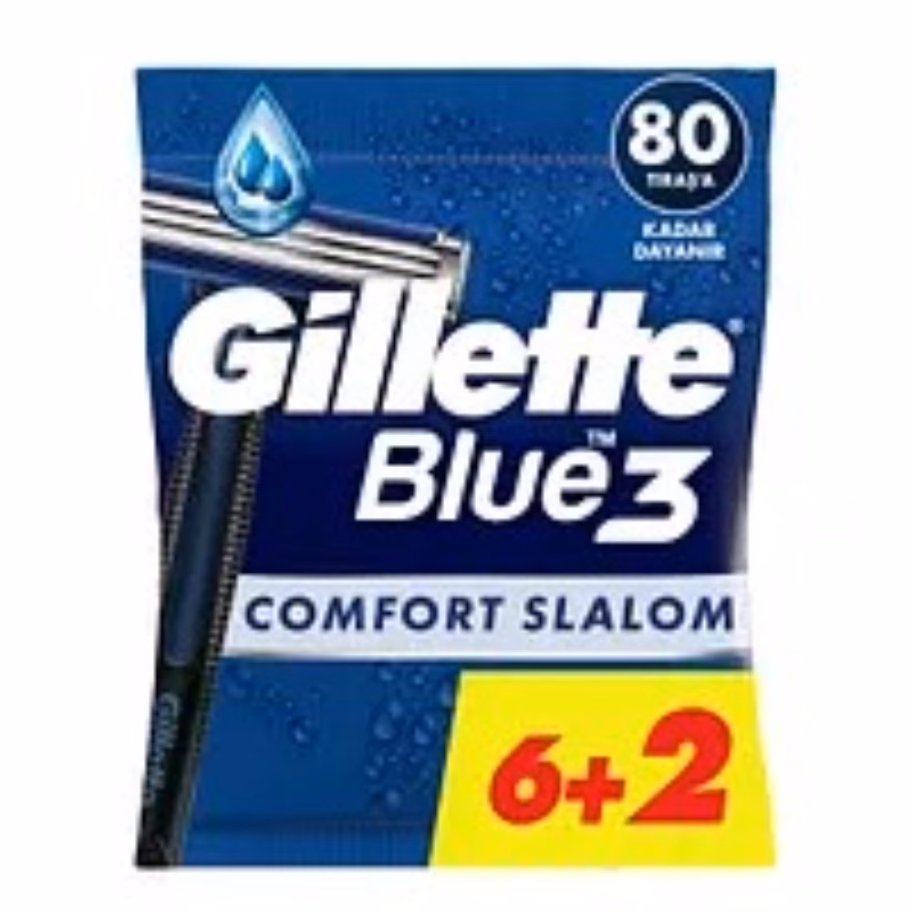 Gillette Blue 3 Sport 6+2 Pcs Razors 2