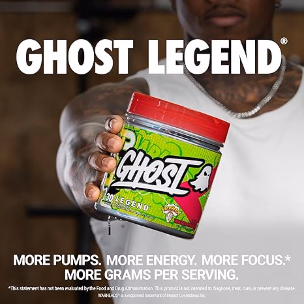 Ghost Legend Pre-Workout Sour Watermelon 660GM 2
