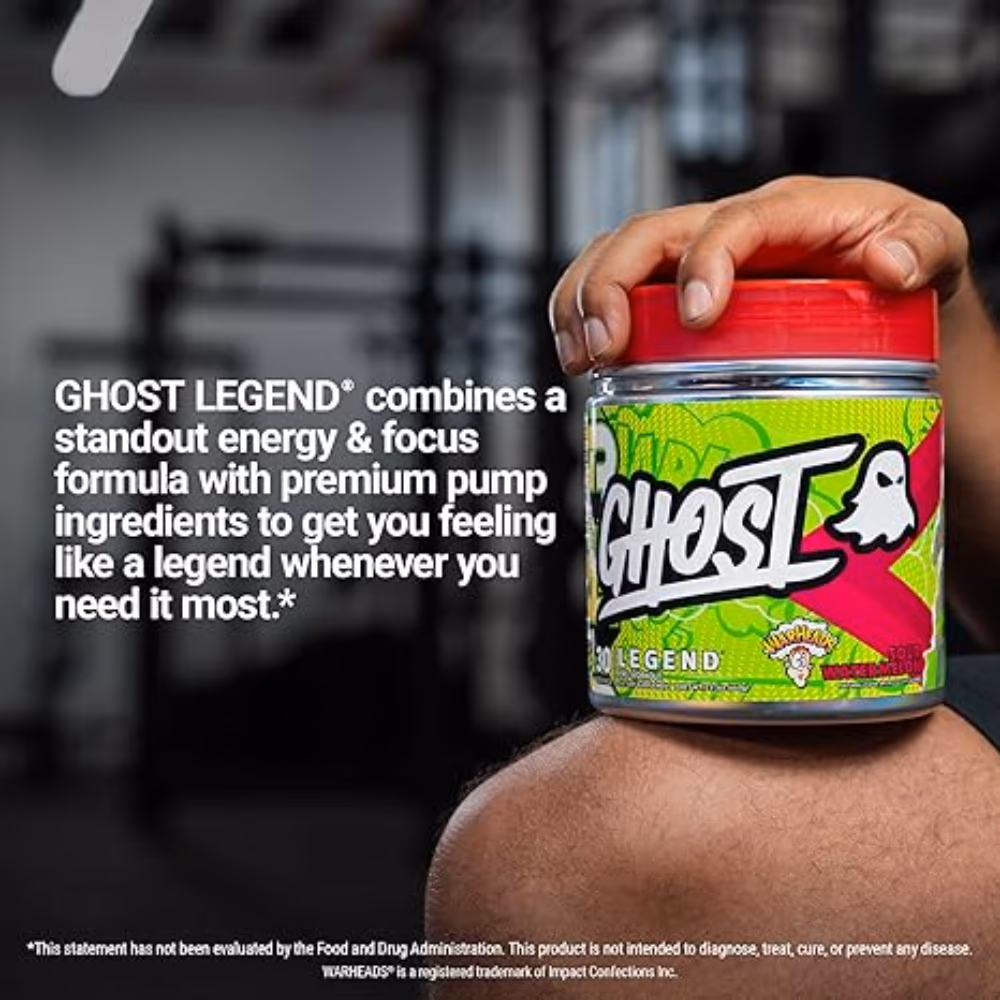 Ghost Legend Pre-Workout Sour Watermelon 660GM 5