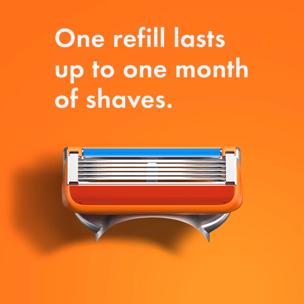 Gillette Fusion 5 Powered Razor + Cartridges 1 4