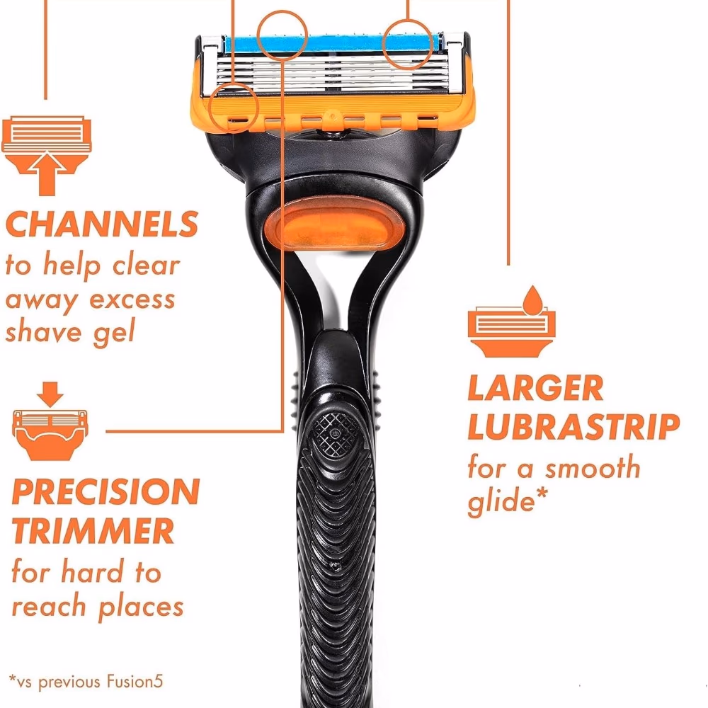Gillette Fusion 5 Powered Razor + Cartridges 1 5