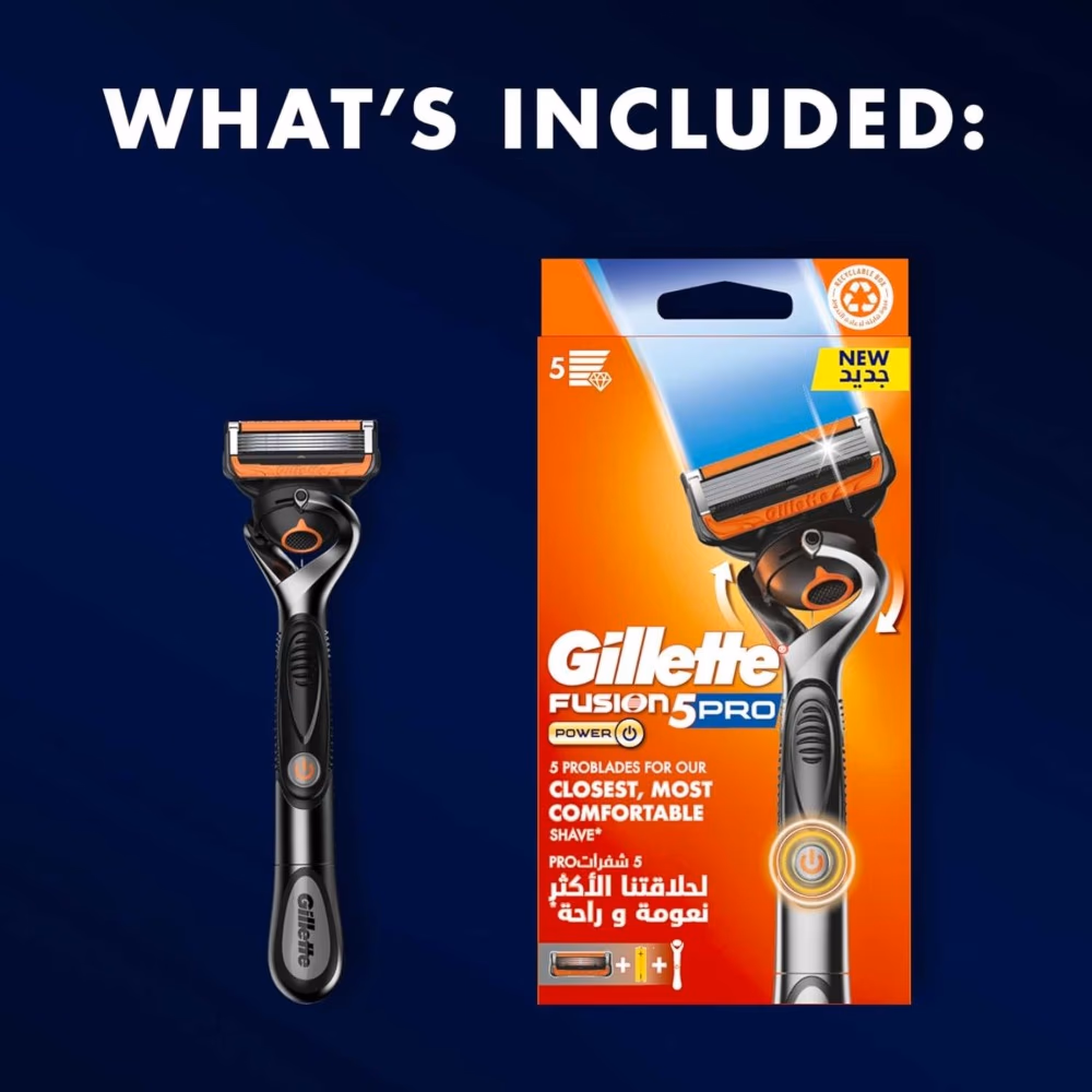 Gillette ProGlide Power Powered Razor 2 5