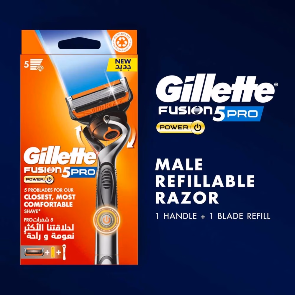 Gillette ProGlide Power Powered Razor 2 3