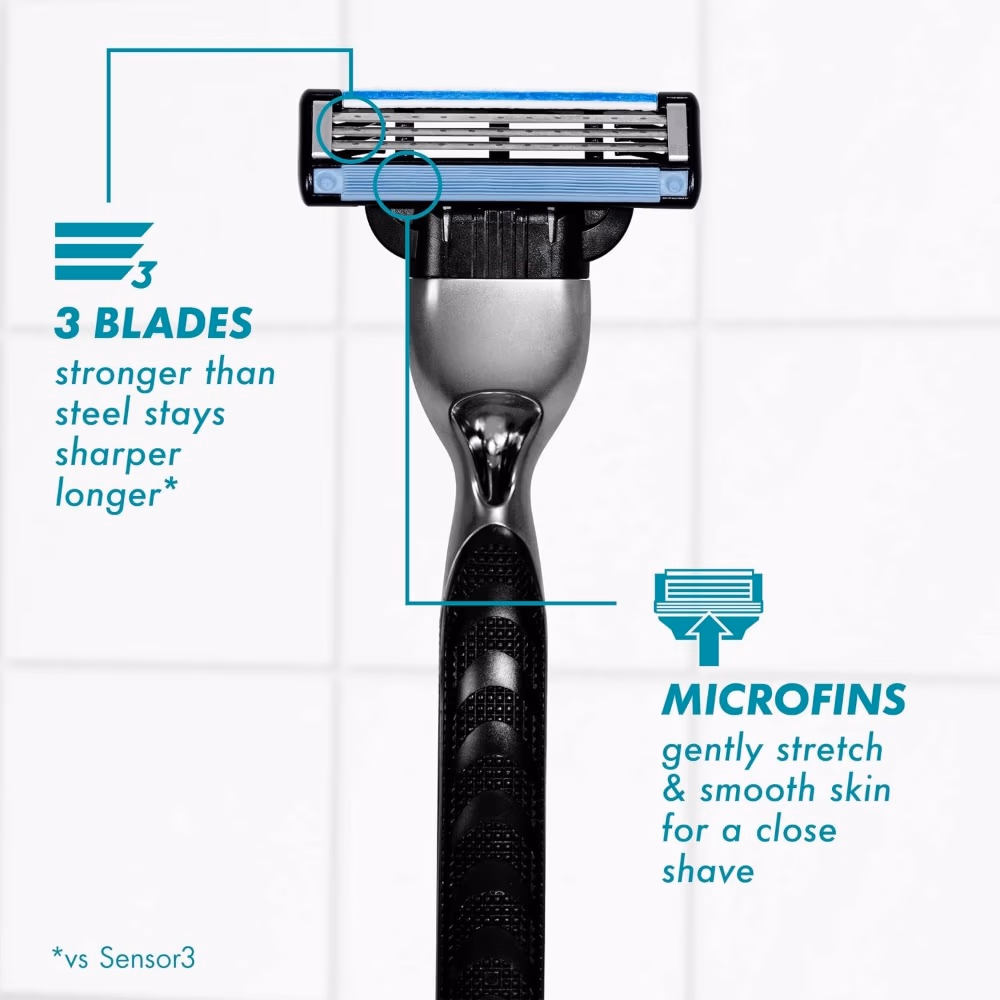 Gillette Mach3 Razor 1S+ 1Blade 3