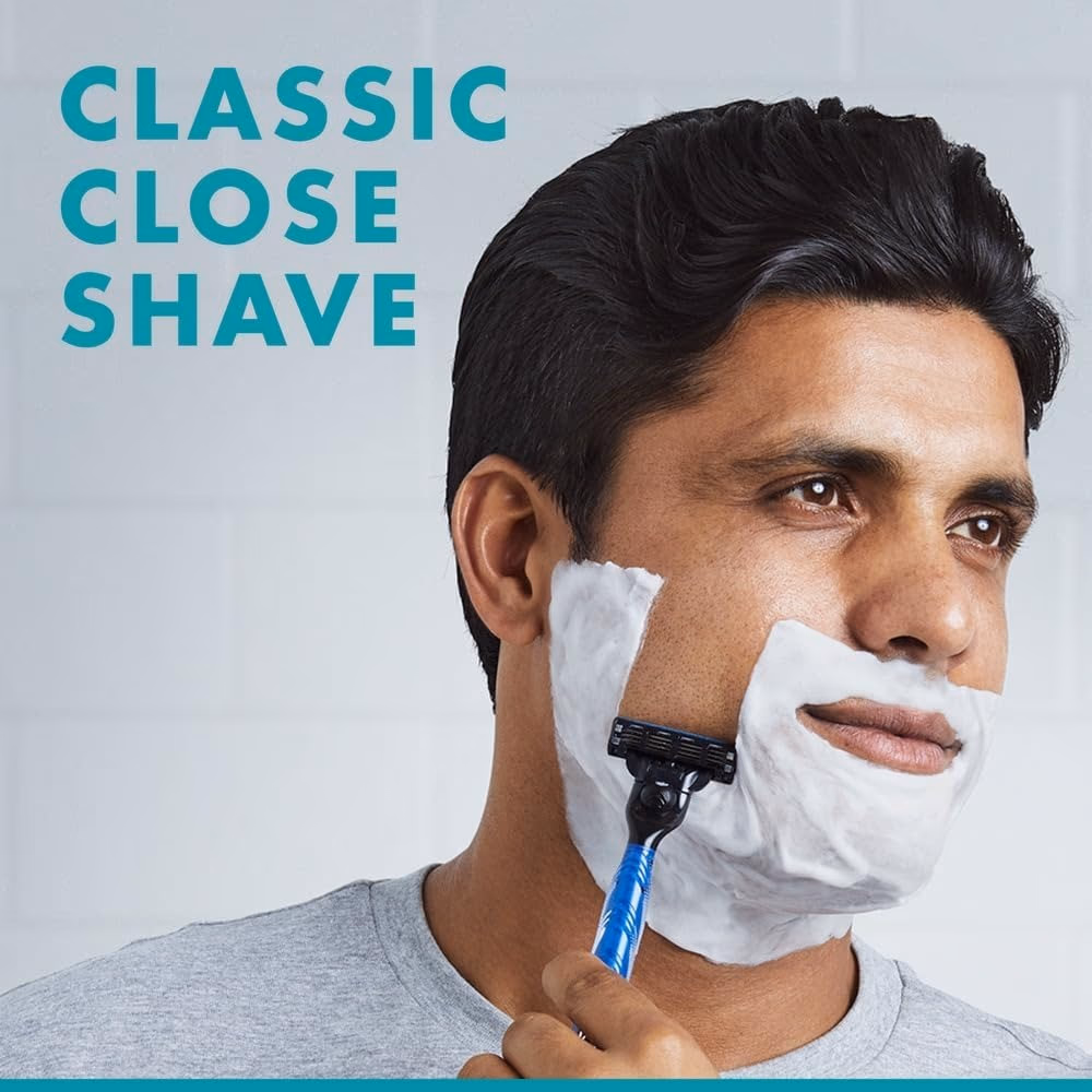 Gillette Mach3+ 7 Blades + 1 Handle 2